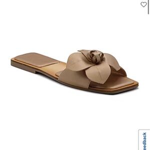 Gold sandals-Brand new